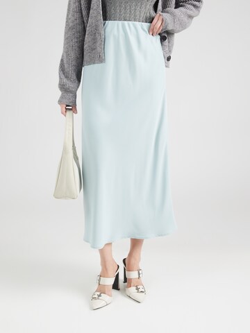 PIECES Rok 'PCFRANAN' in Blauw: voorkant
