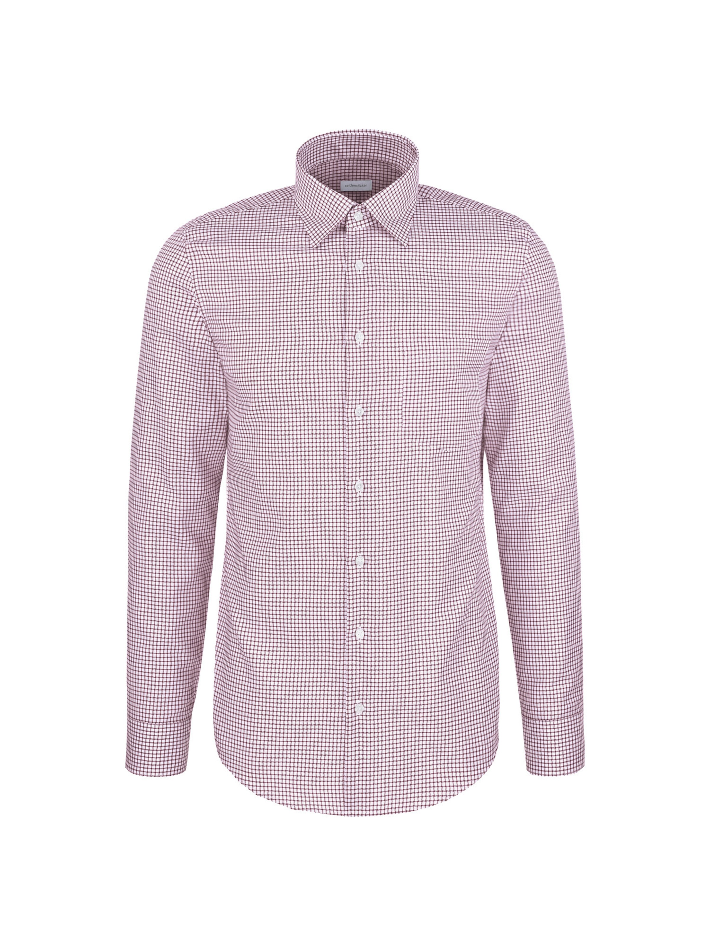 Chemise 'Classic Essentials' SEIDENSTICKER en rouge : devant