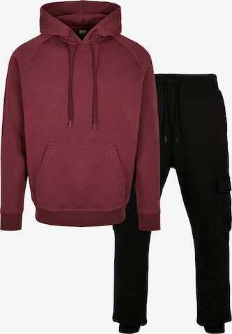 Urban Classics Loungewear in Red: front