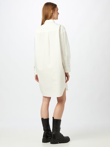 DENHAM Shirt dress 'OLIVIA' in White
