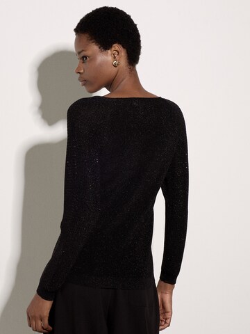 Apricot Trui ' Feiner Pullover ' in Zwart