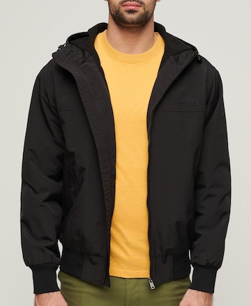 Superdry Between-Season Jacket in Black: front