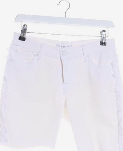 7 for all mankind Bermuda / Shorts in S in weiß, Produktansicht