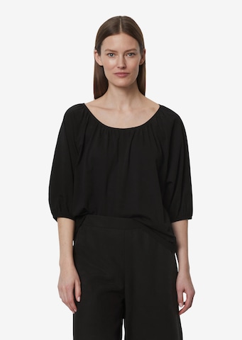 Marc O'Polo Blouse in Zwart: voorkant