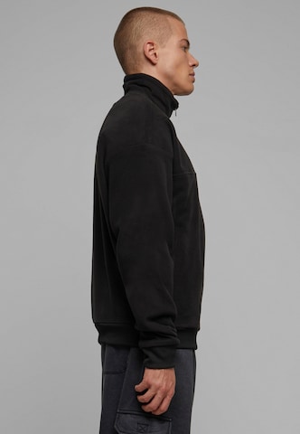 Urban Classics Fleece jacket in Black