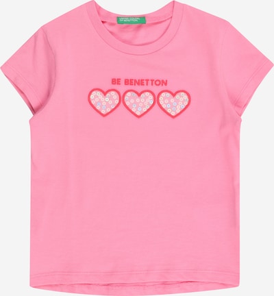 UNITED COLORS OF BENETTON Bluser & t-shirts i pitaya / hindbær, Produktvisning