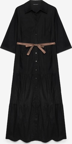 Abito di Fiorella Rubino in nero: frontale