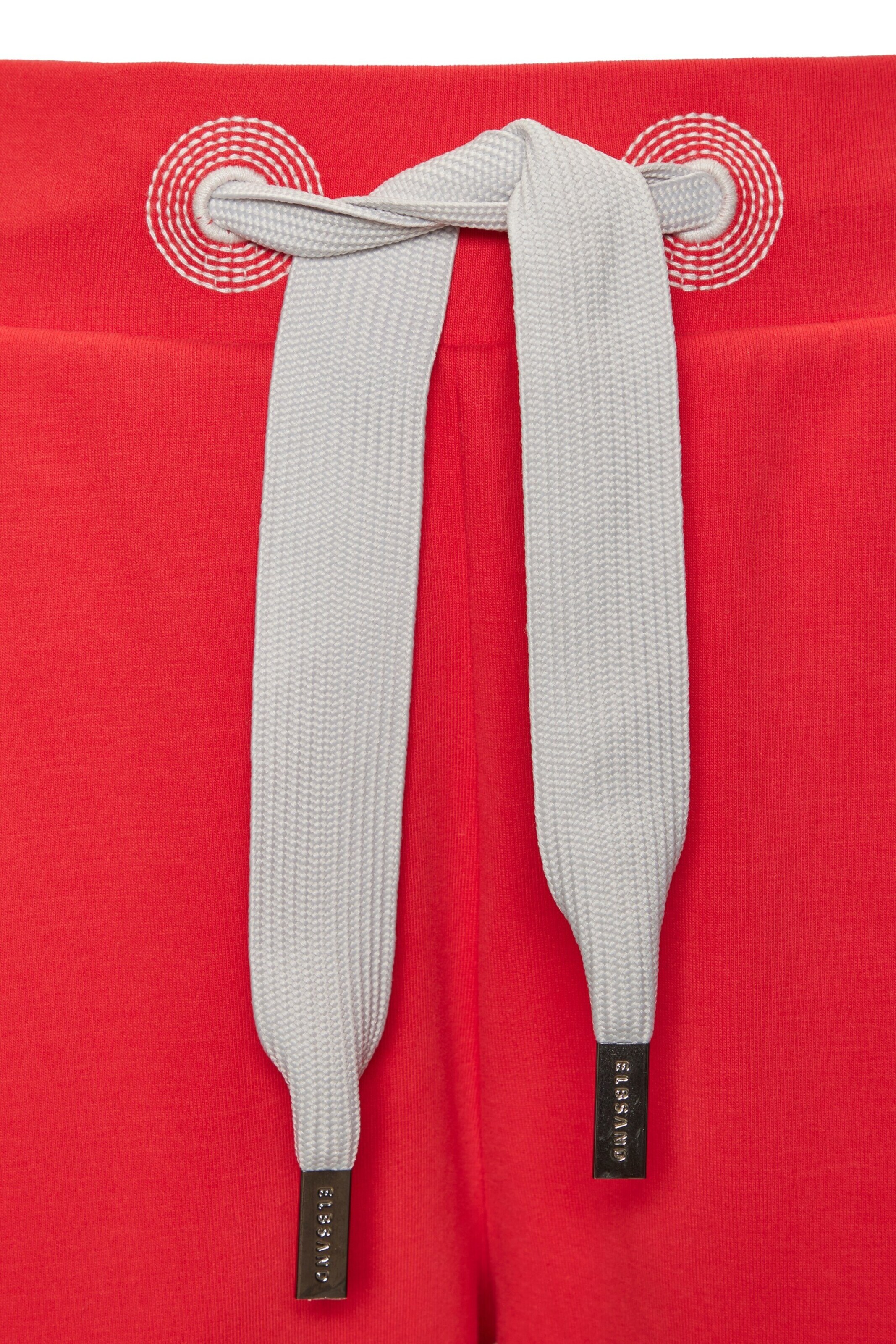 Regular Pantalon Elbsand en rouge