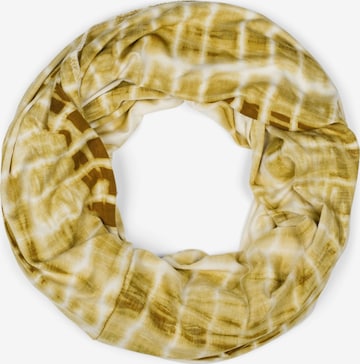 styleBREAKER Schlauchschal 'Loop Schal Batik Streifen' in Grün: Vorderseite