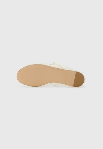 STEVE MADDEN Strap ballerina 'Mags' in White