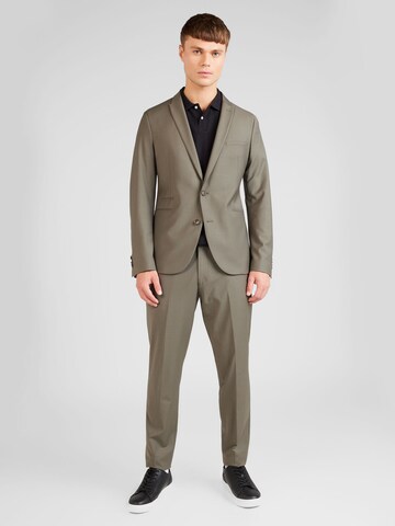 DRYKORN Regular Suit 'IRVING' in Green: front