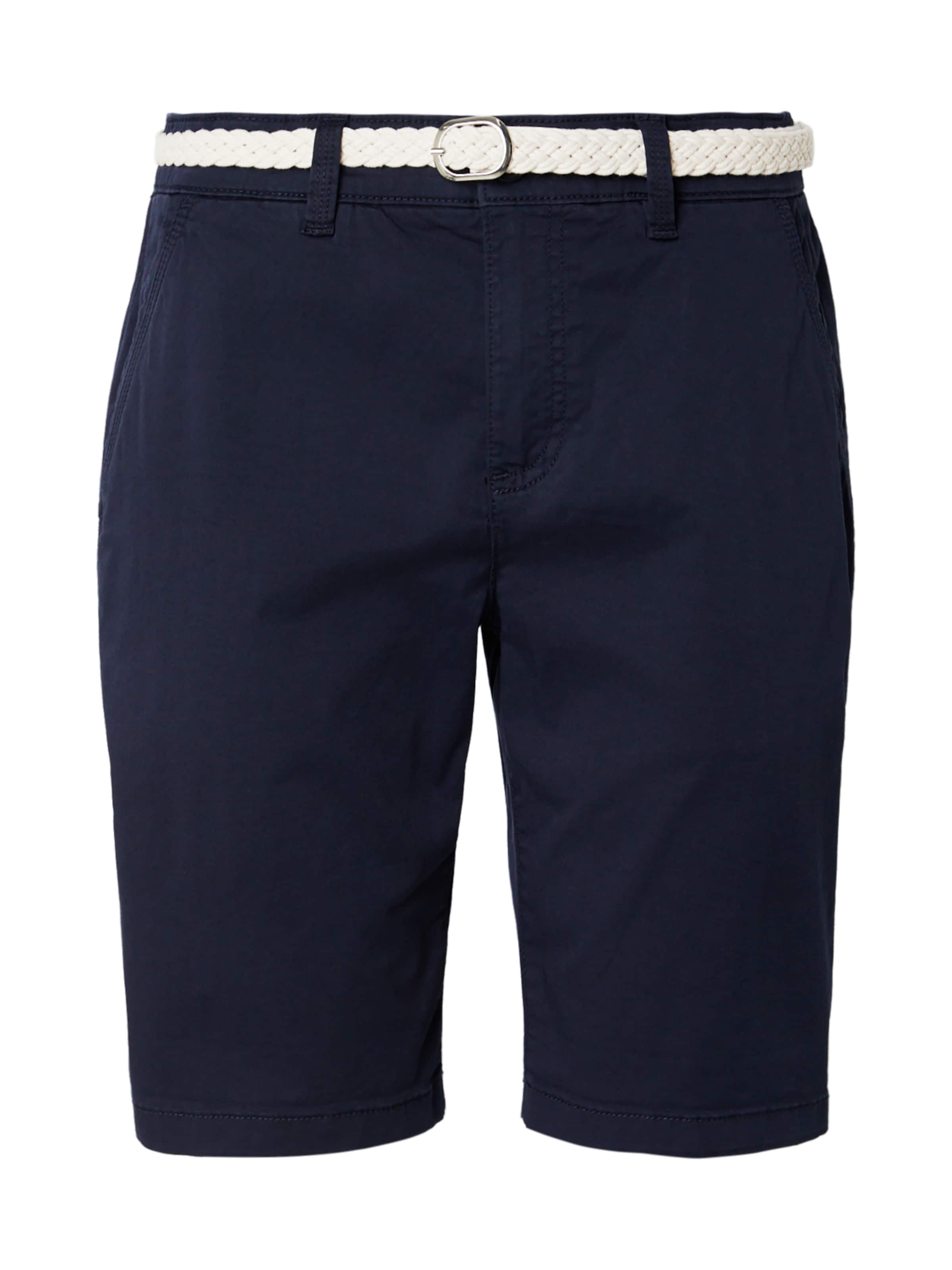 Regular Pantalon chino s.Oliver en bleu : devant
