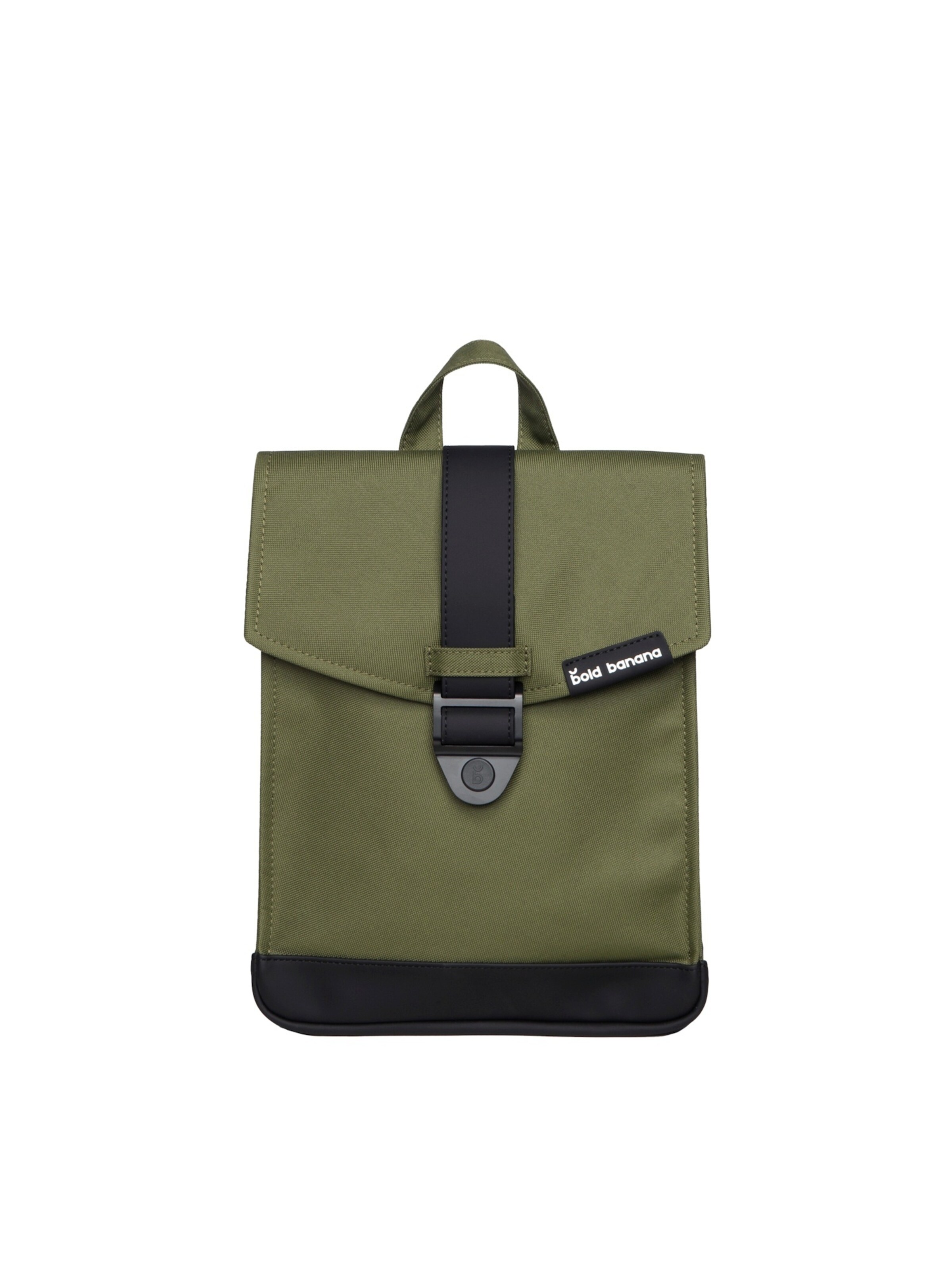 Bold Banana Backpack 'Envelope' in Green: front