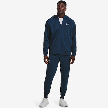 UNDER ARMOUR Tapered Sporthose 'Armour' in Blau
