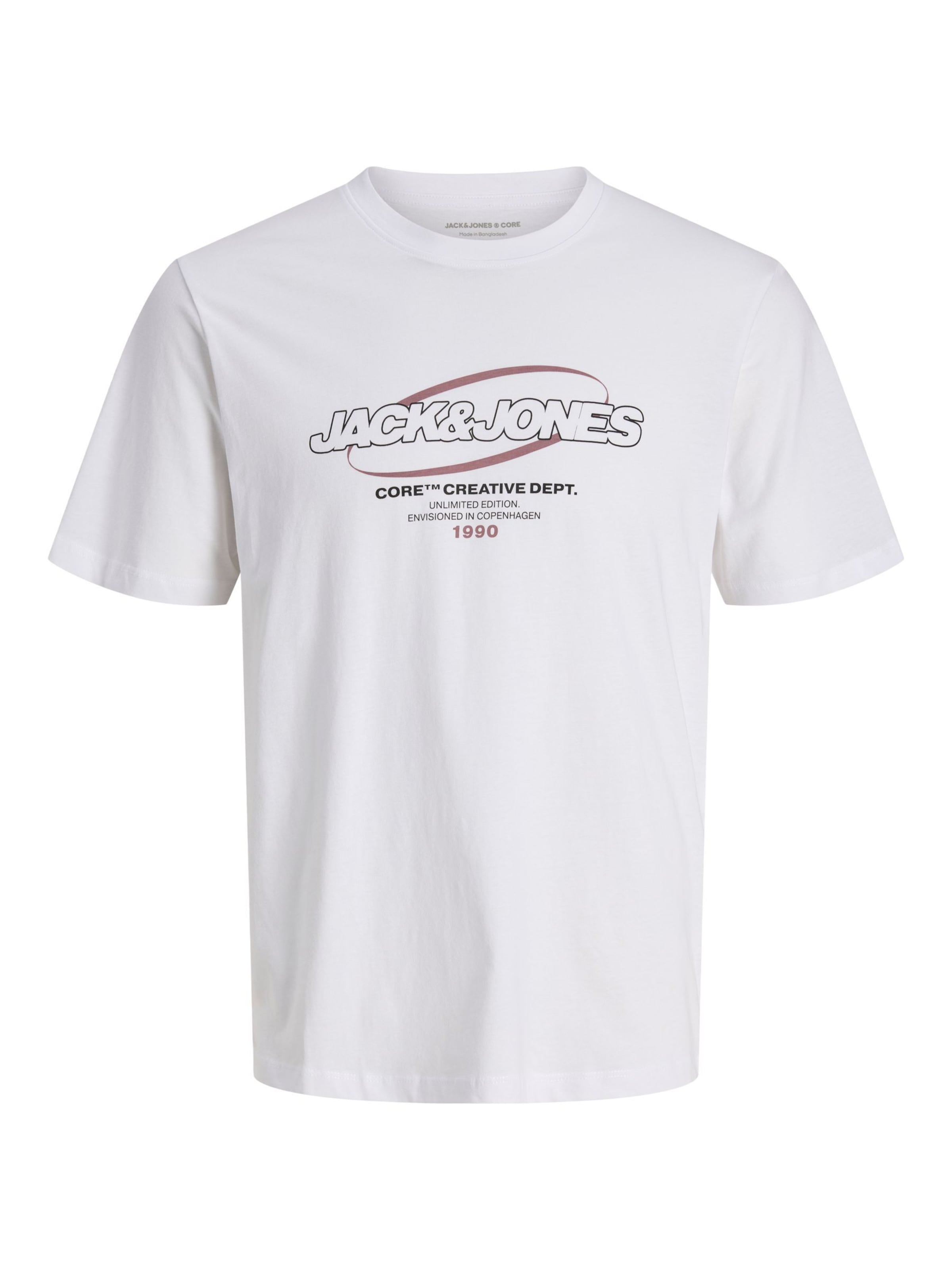 JACK & JONES Bluser & t-shirts i hvid: forside