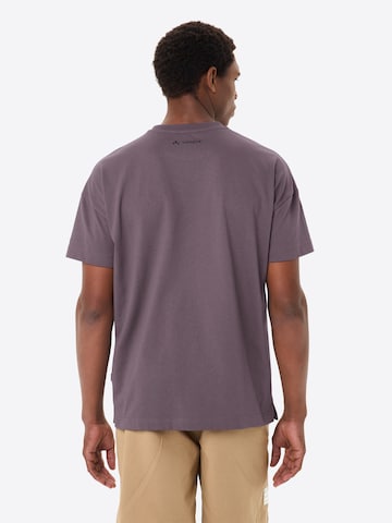 VAUDE Functioneel shirt 'Redmont' in Lila