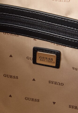GUESS - Mala de bolsa 'JULIET' em preto