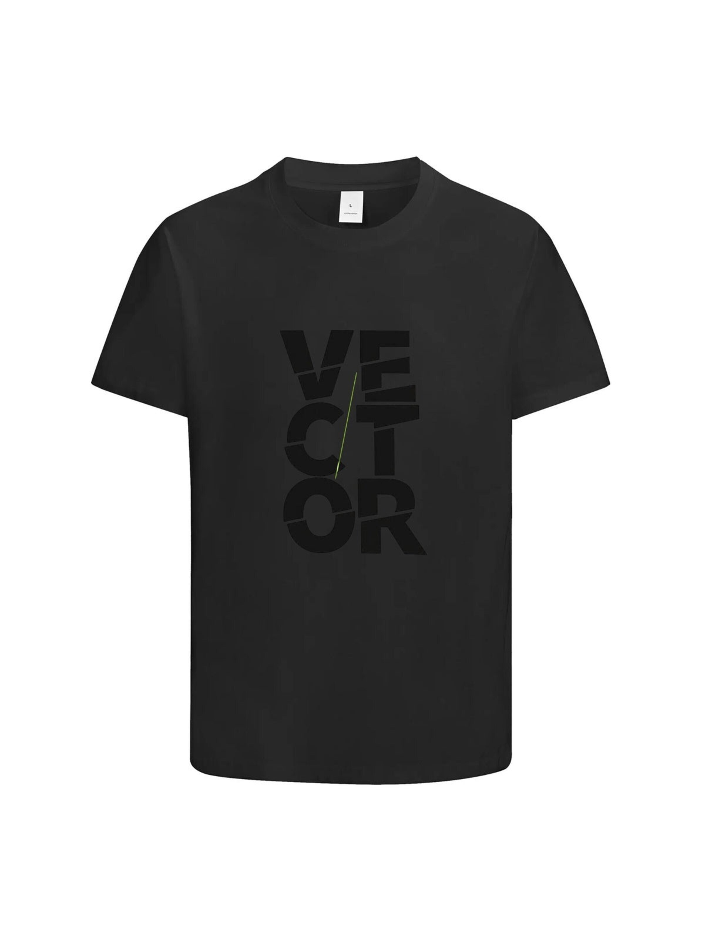 HUSKSWARE Shirt 'T-Shirt mit Motivprint' in Black: front