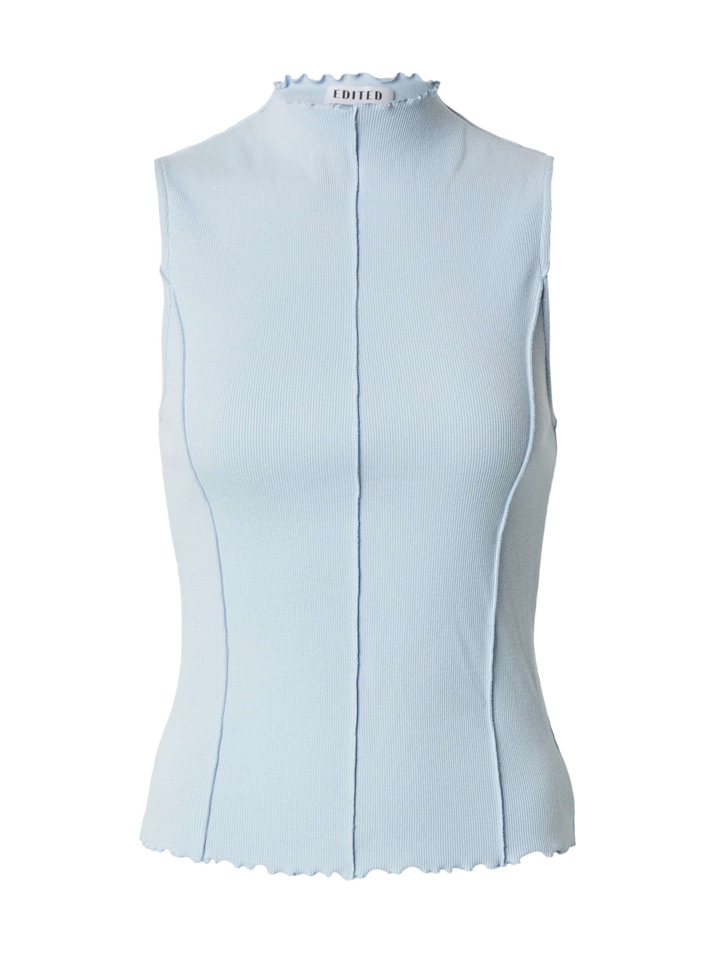 EDITED Top 'Enie' in Blauw: voorkant