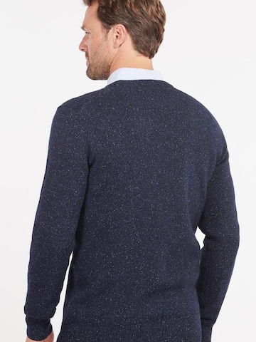 Barbour Trui 'Tisbury' in Blauw