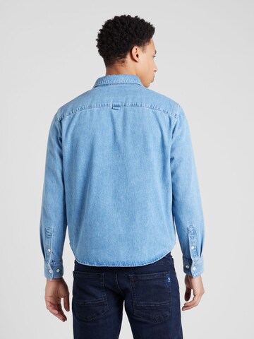 Studio Seidensticker Regular fit Button Up Shirt in Blue