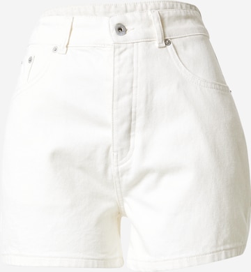 A LOT LESS Regular Jeans 'Sonja' in Wit: voorkant
