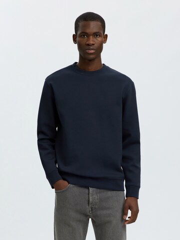 SELECTED - Sudadera 'SLMTOM' en azul: frente