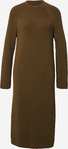 Marc O'Polo DENIM Knitted dress in Green: front