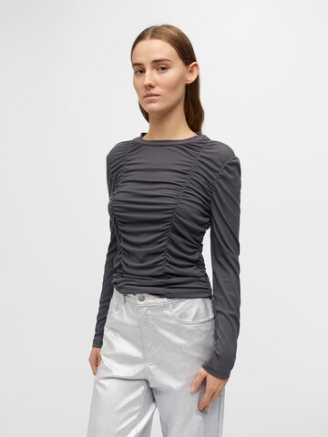 OBJECT Shirt 'MULAN' in Grey: front