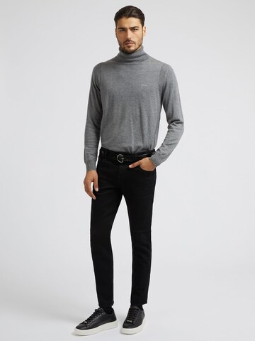 GUESS Skinny Jeans 'Chris' in Zwart