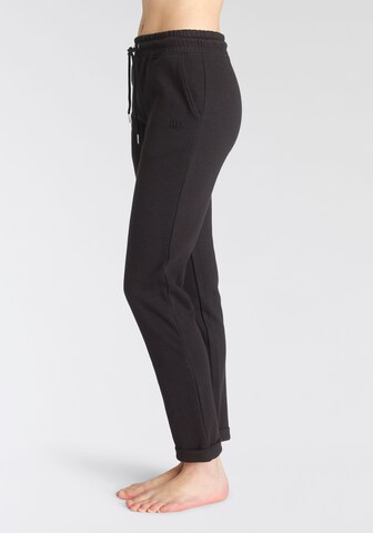 H.I.S Regular Pajama pants in Black