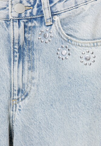 Pull&Bear Baggy Jeans in Blau