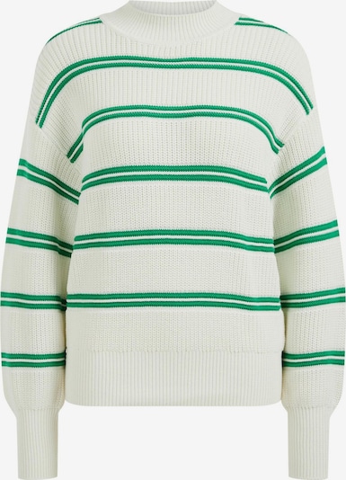WE Fashion Sweater in Green / White, Item view