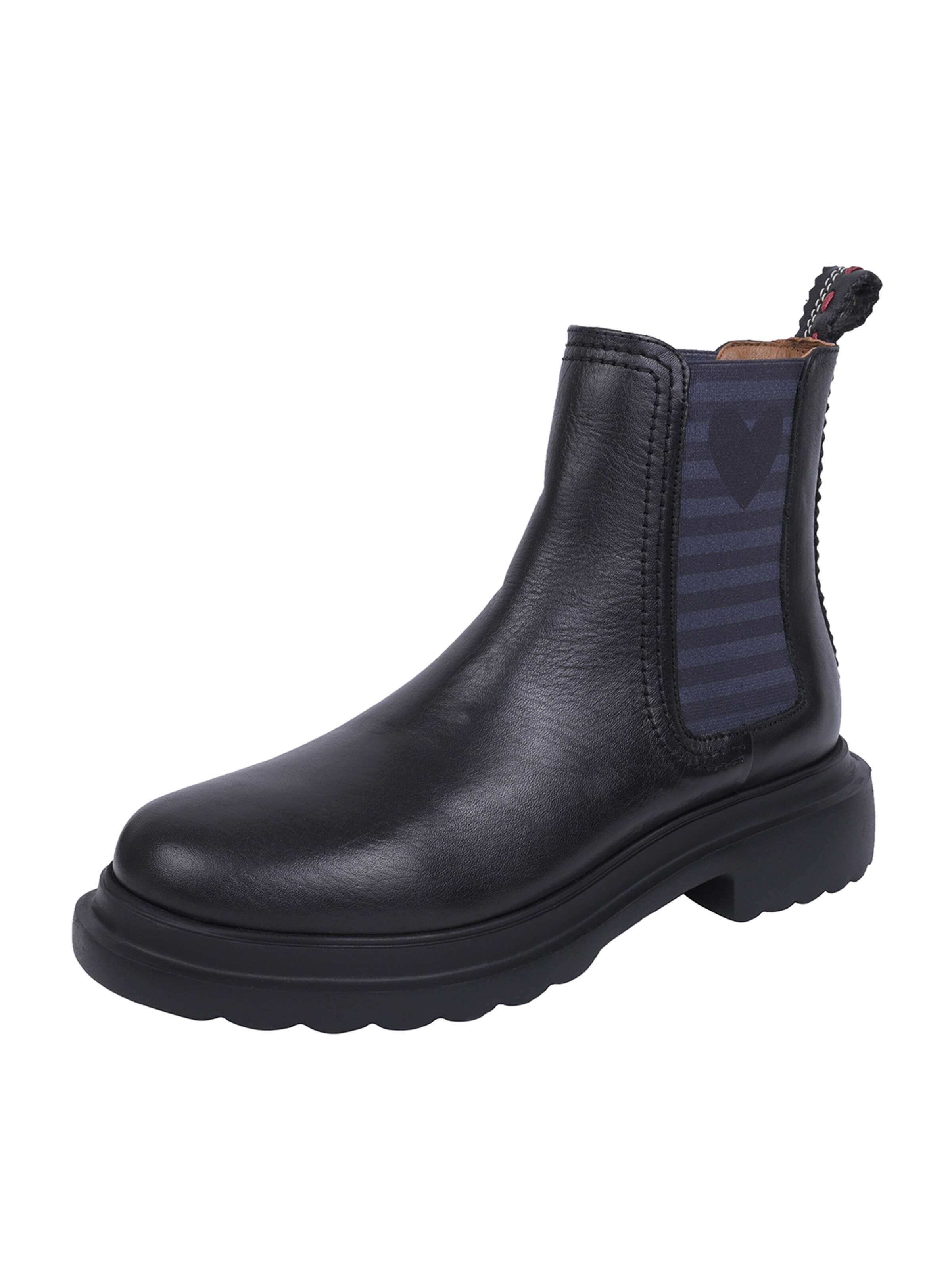 Chelsea Boots ' PANDORRA ' Crickit en noir : devant