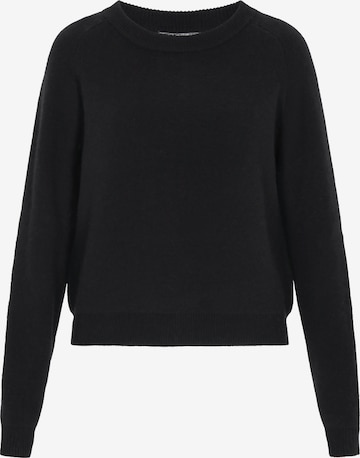 Pulover de la DreiMaster Vintage pe negru: față