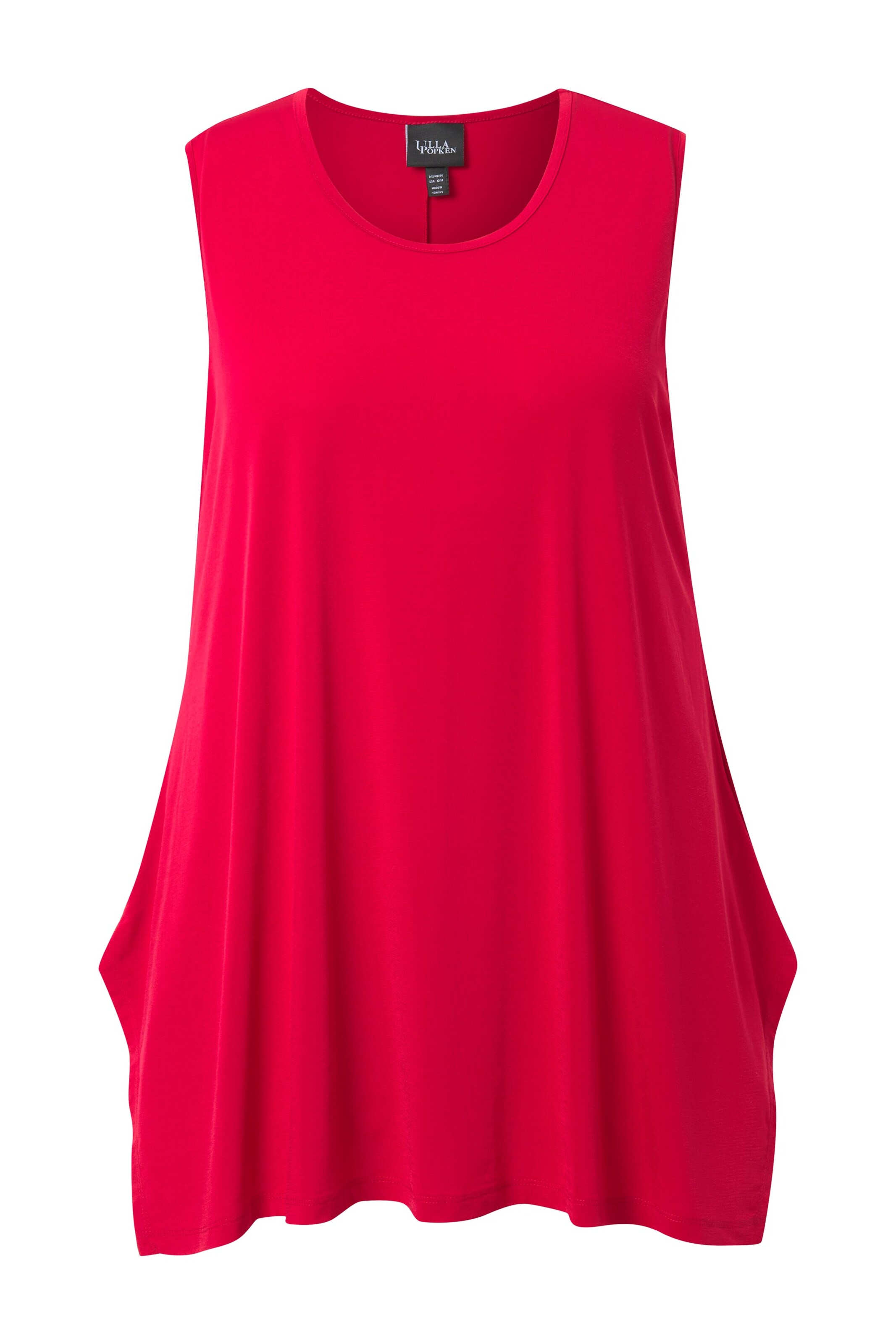 Ulla Popken Shirt in Rood: voorkant