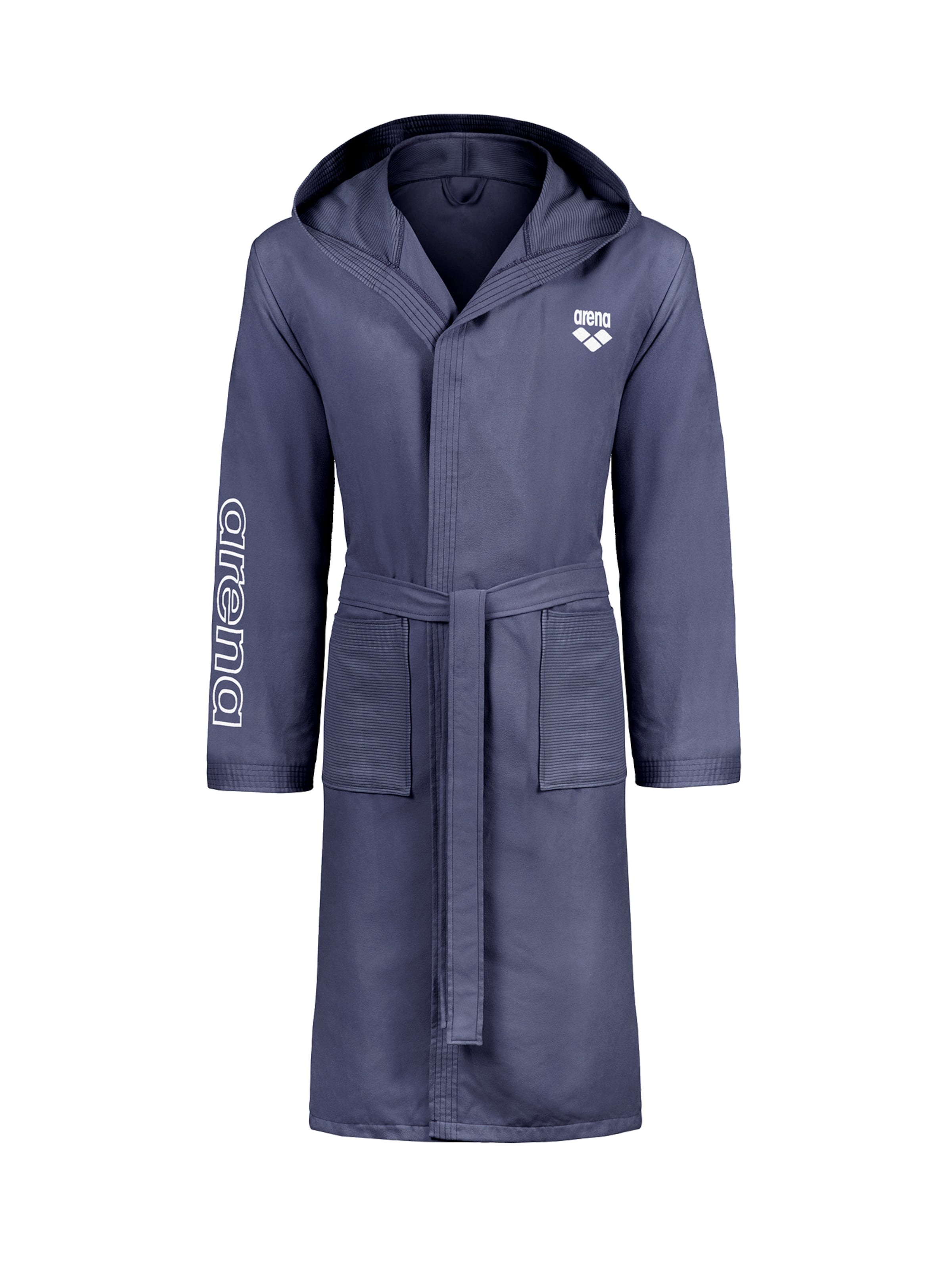 ARENA Αθλητικό μπουρνούζι 'ZEAL' σε μπλε: μπροστά