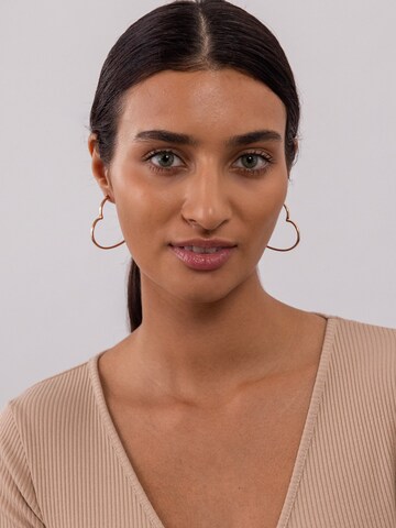 PURELEI Earrings 'Big Love' in Gold: front