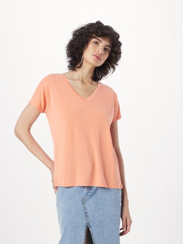 MSCH COPENHAGEN - Camiseta 'Fenya' en naranja: frente