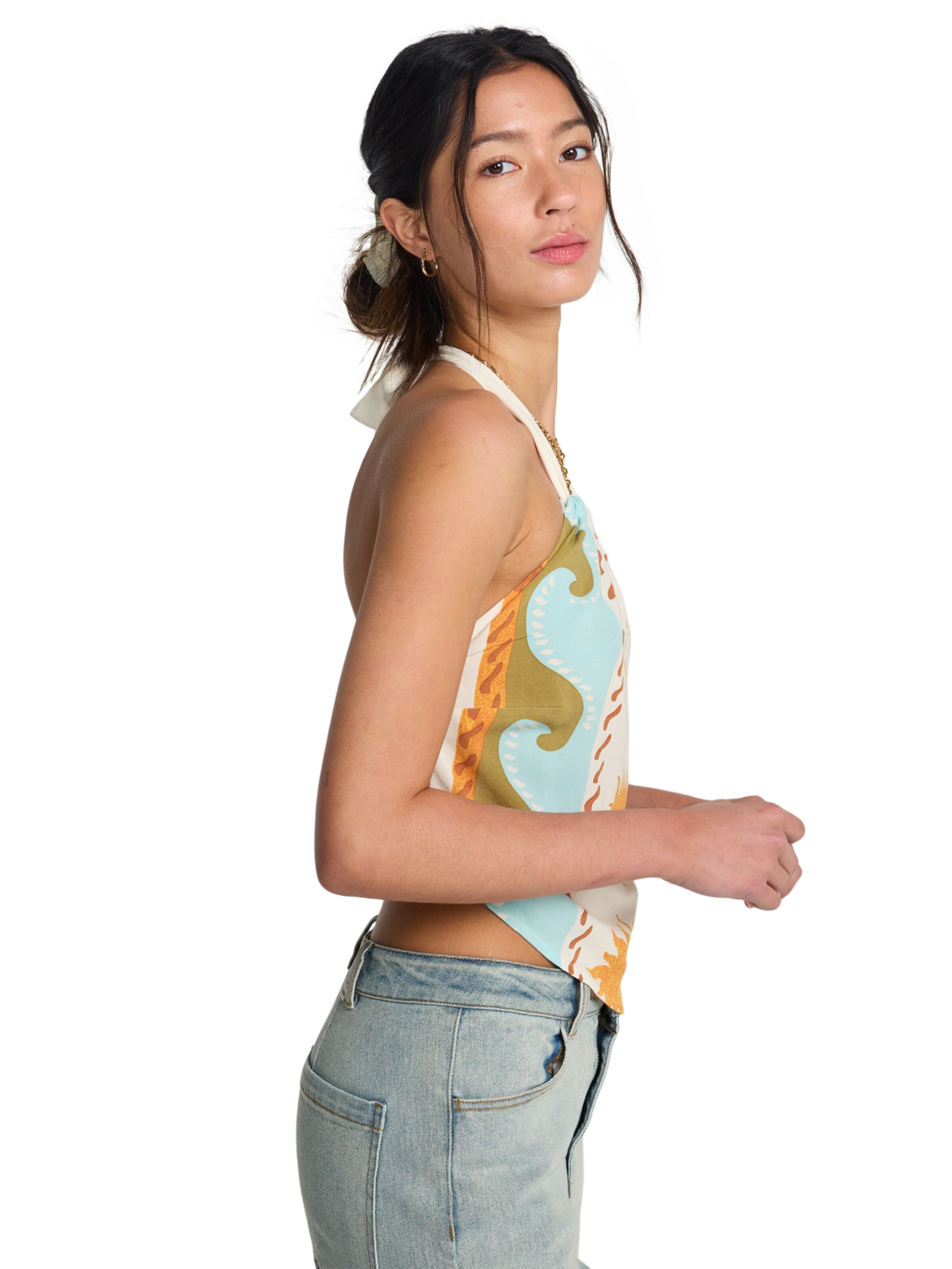 BILLABONG Top 'Tides Calling' in White