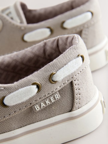 pilka Baker by Ted Baker Pirmieji vaiko vaikščiojimo bateliai