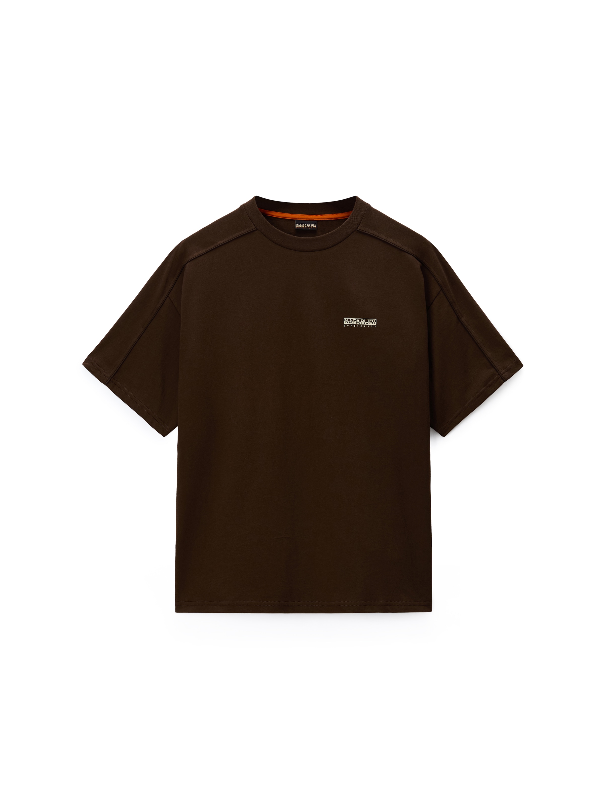 NAPAPIJRI Shirt 'TEZA' in Brown: front