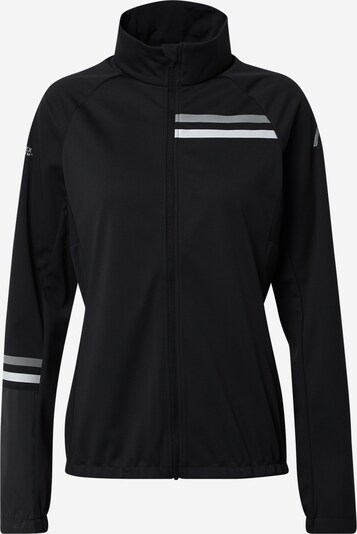 Rukka Sportjacke 'ROMBY' in silbergrau / schwarz / weiß, Produktansicht