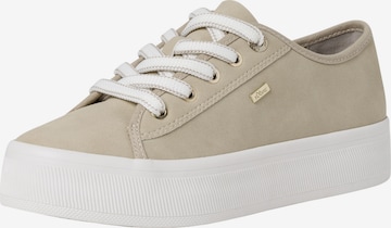 s.Oliver Sneakers laag in Groen: voorkant