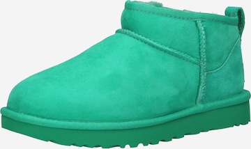 UGG Μπότες για χιόνι σε πράσινο: μπροστά