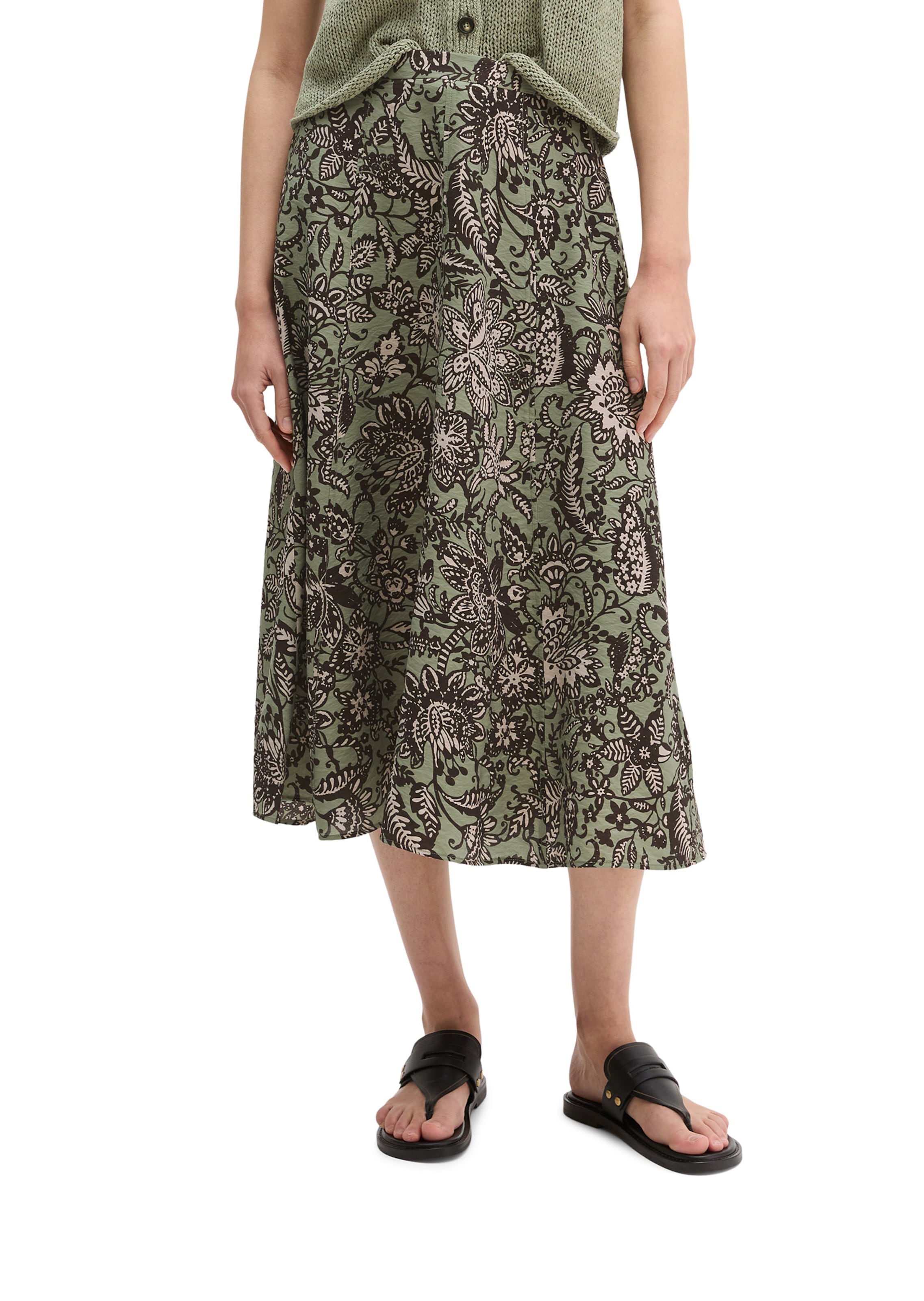 Marc O'Polo Rok in Groen: voorkant