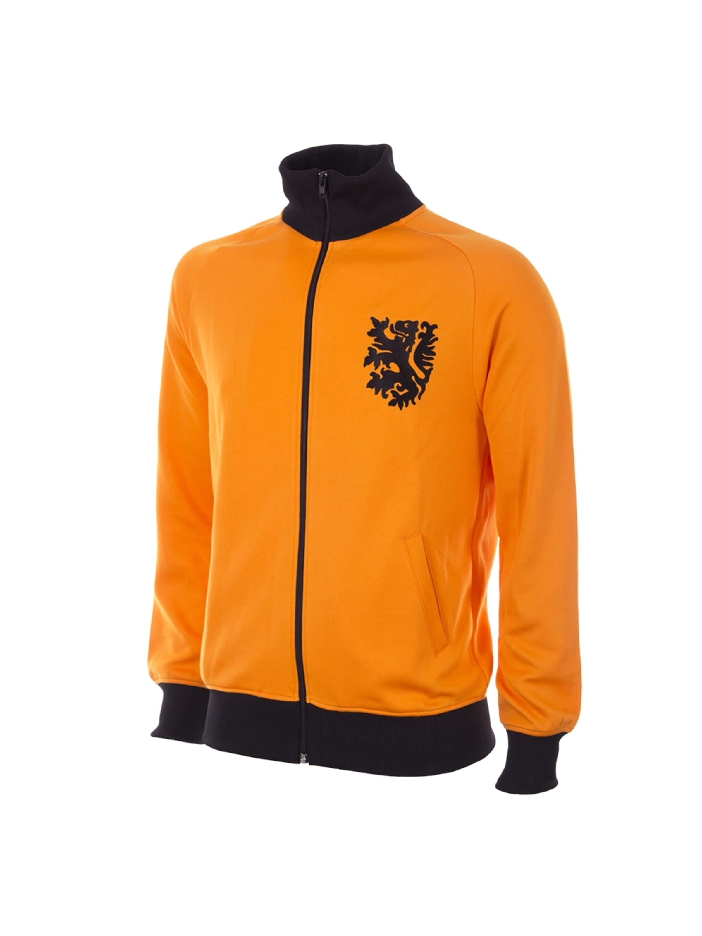 COPA FOOTBALL Sports jacket 'Nederland 1978 Retro Voetbaljack' in Orange: front