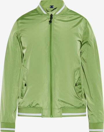 urban rain by Schmuddelwedda Between-Season Jacket in Green: front