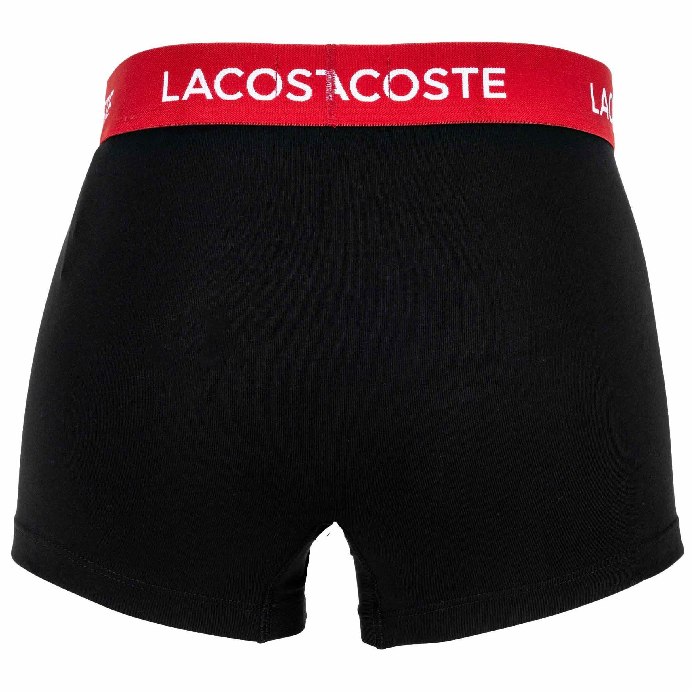 LACOSTE Boxeralsók - fekete