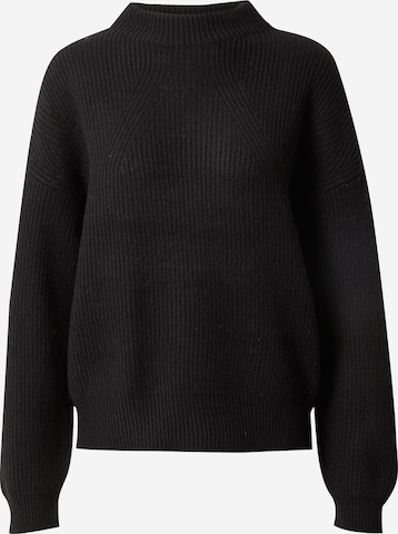 s.Oliver BLACK LABEL Sweter w kolorze czarny: przód